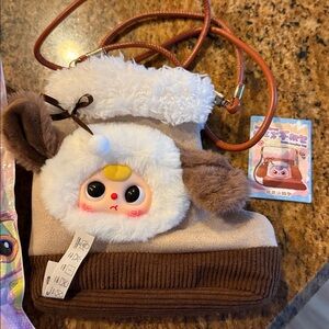 Baby Three Phone Bag Plush